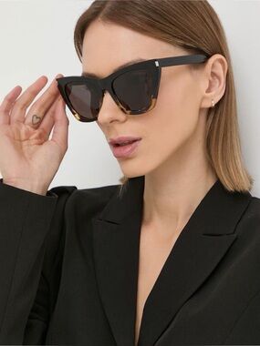 New in Box Saint Laurent Cat Eye Sunglasses